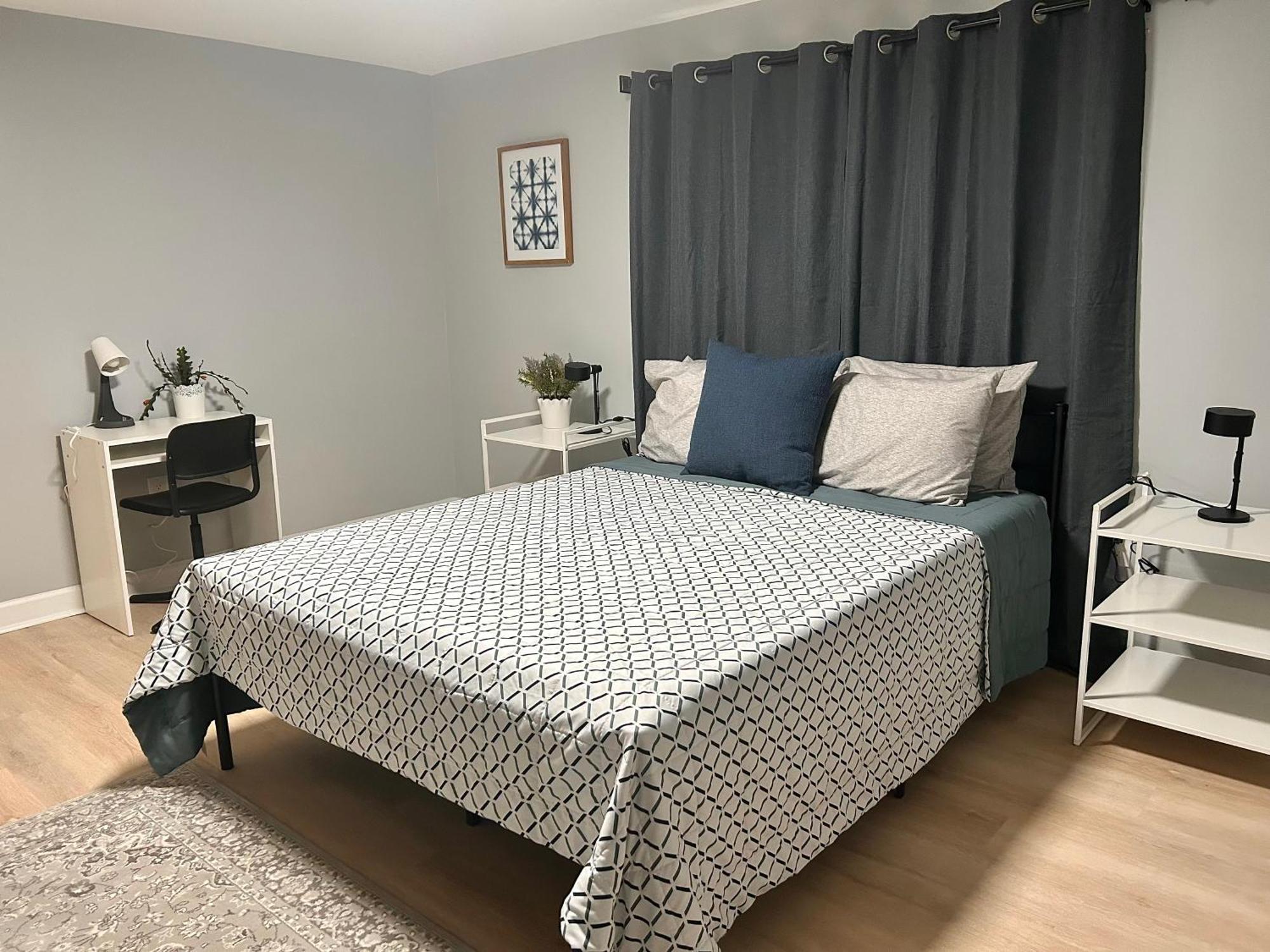 Comfy Lower Lvl Apt With Jetted Tub Near Uptown And Unc Charlotte Buitenkant foto